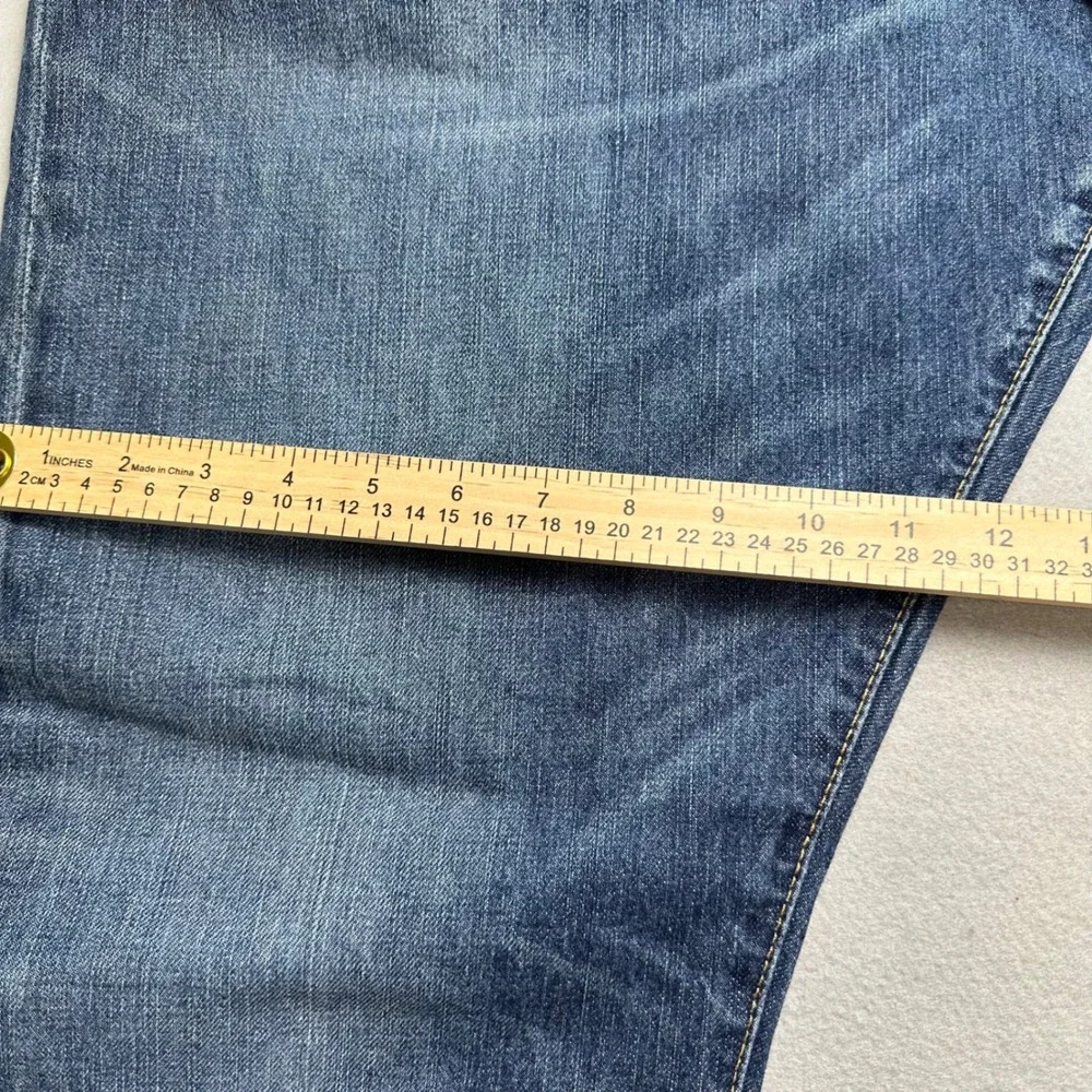 Polo Ralph Lauren Jeans Men 42x32 Blue Authentic Dungarees Straight Leg Denim